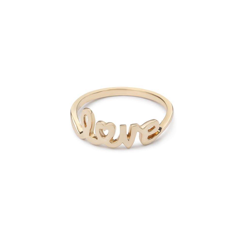 Amor Rings Amor 14K Gold Love Ring | Crystal Streets